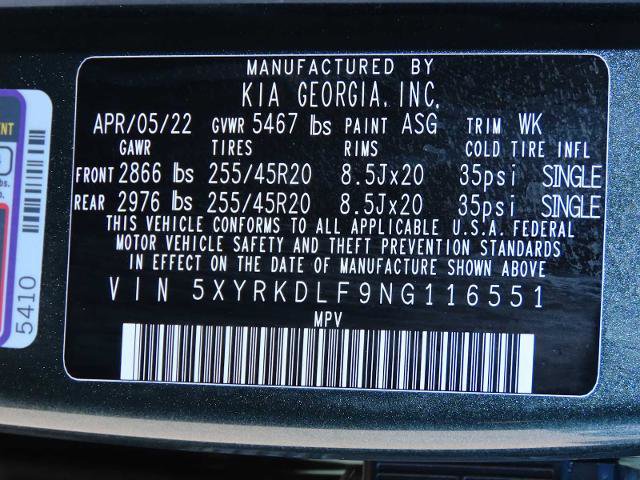 Used 2022 Kia Sorento SX Prestige image 36