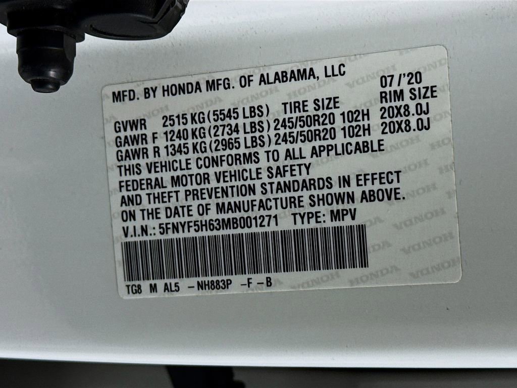 Used 2021 Honda Pilot Touring image 37