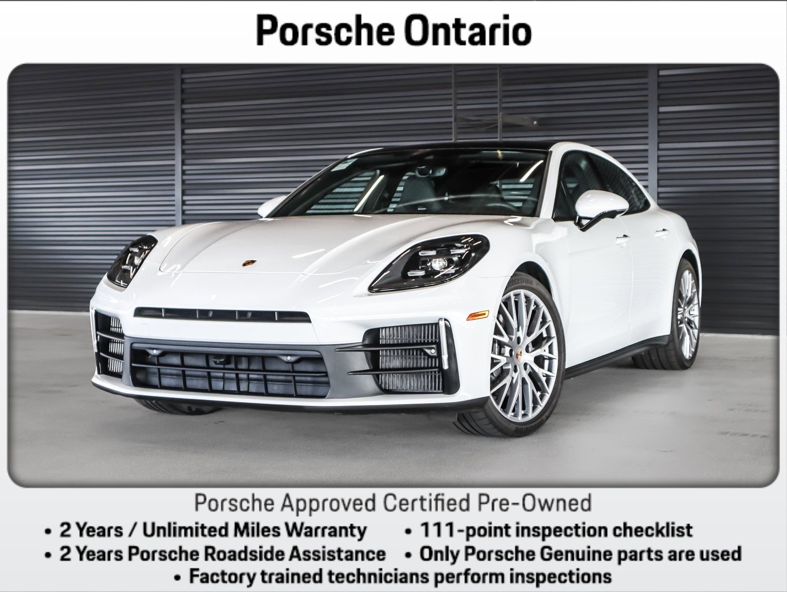 Certified 2025 Porsche Panamera 4