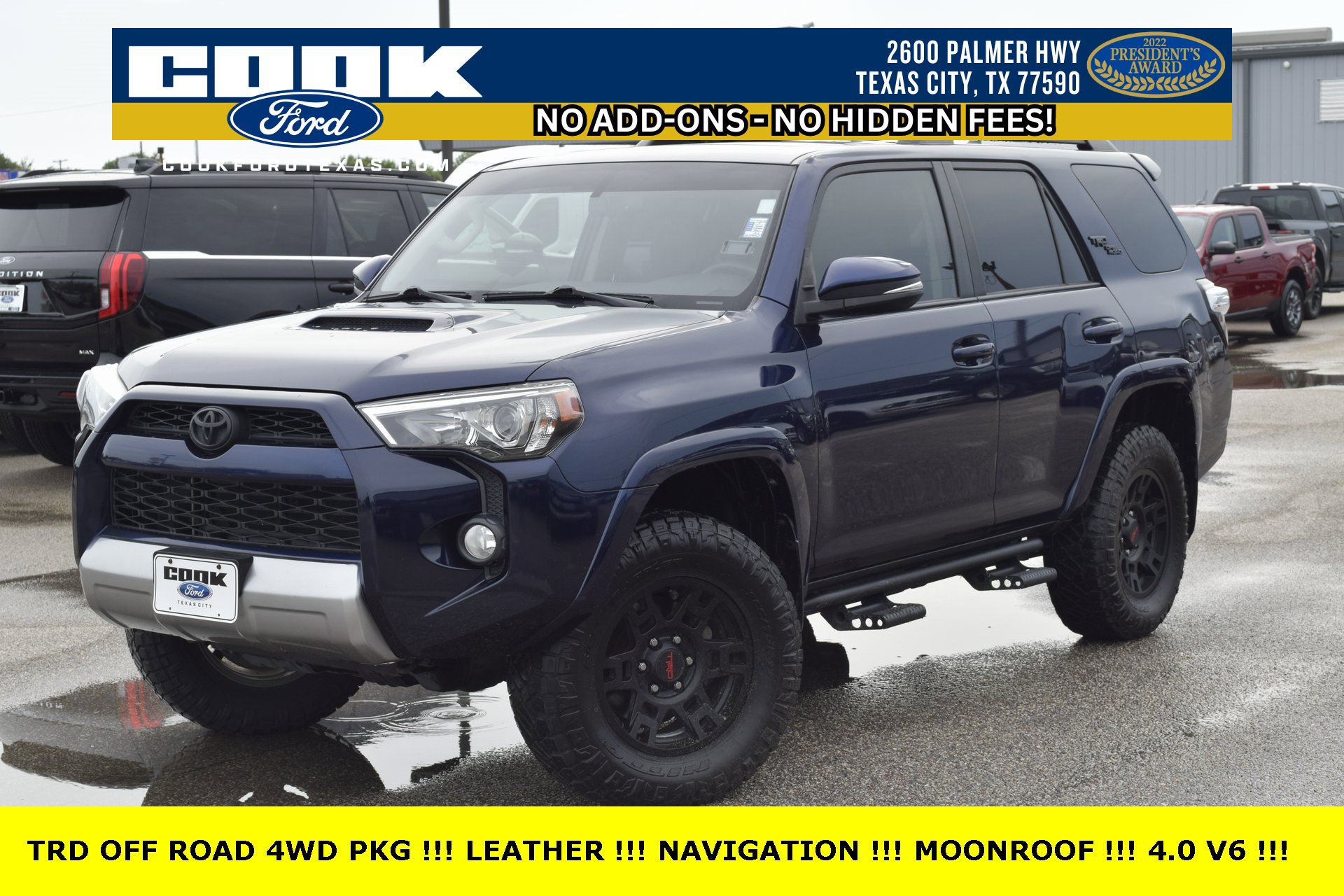Used 2019 Toyota 4Runner TRD Off-Road Premium