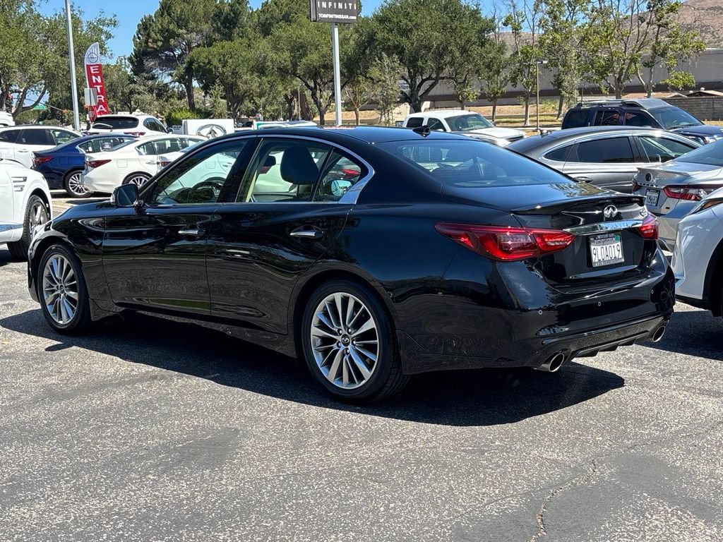 Certified 2024 INFINITI Q50 Luxe w/ Cargo Package RWD image 6