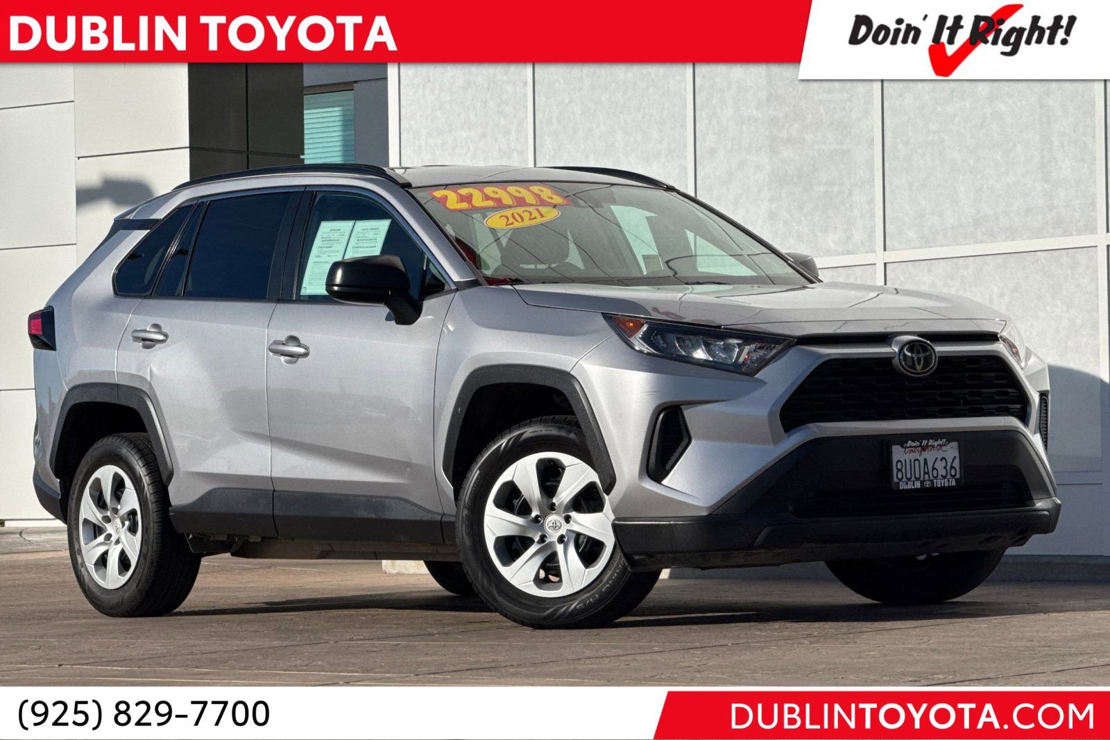 Used 2021 Toyota RAV4 LE w/ Carpet Mat Package (TMS)