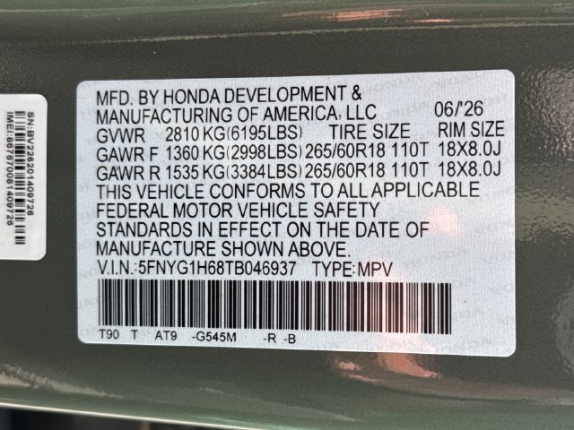 Used 2026 Honda Pilot TrailSport image 19
