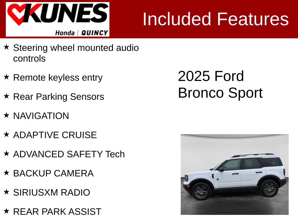 Used 2025 Ford Bronco Sport Big Bend AWD/4WD image 2