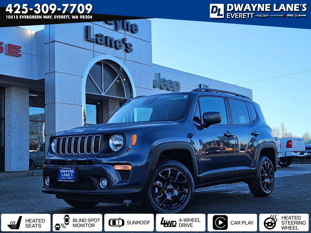 Used 2021 Jeep Renegade Latitude w/ Sun & Sound Group image 1