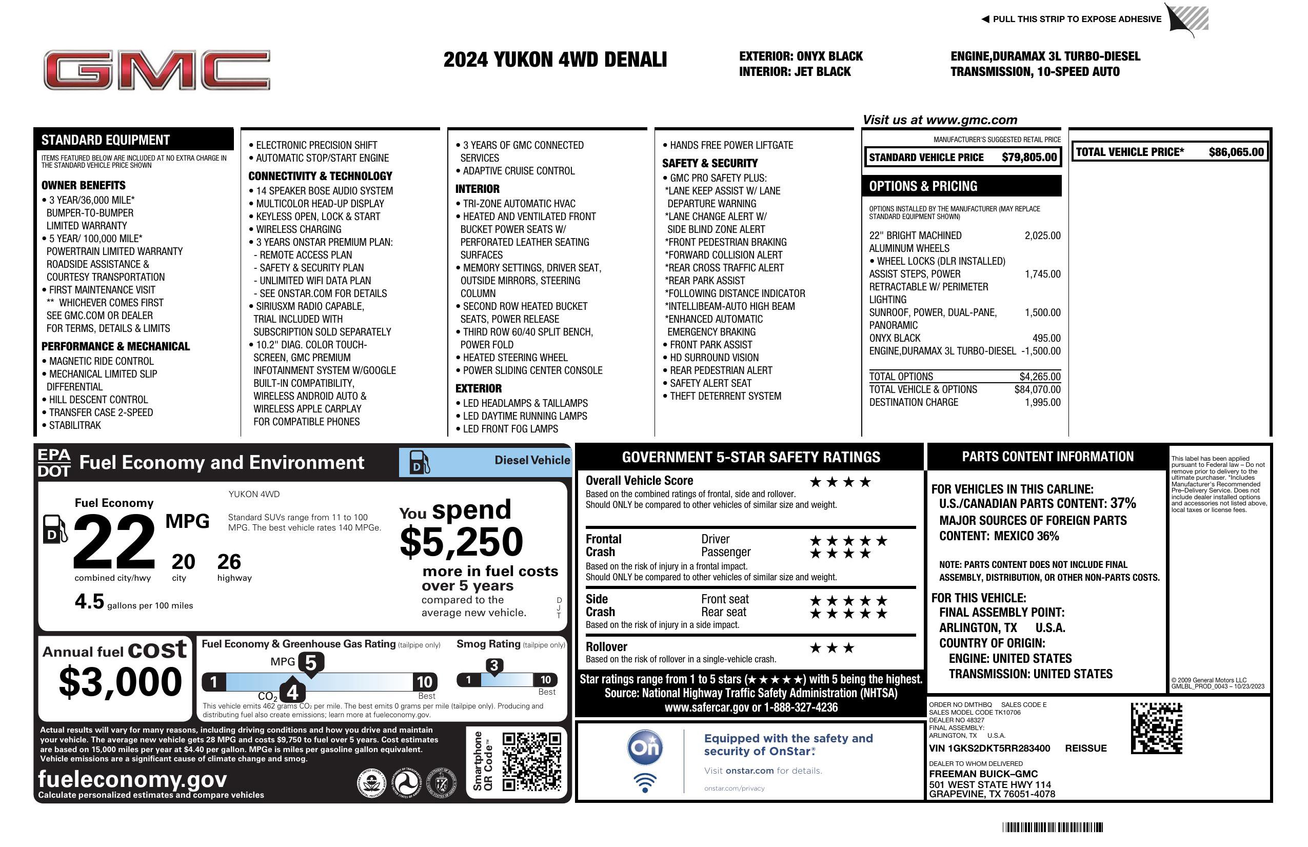 Used 2024 GMC Yukon Denali image 3