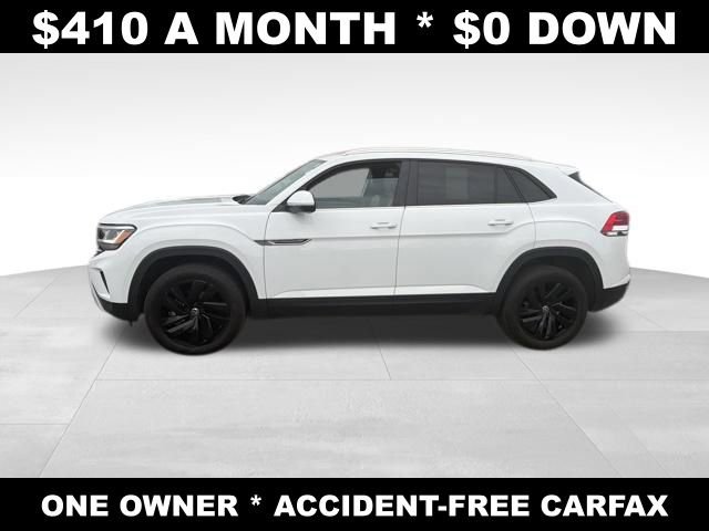 Used 2023 Volkswagen Atlas Cross Sport SE w/ Black Wheel Package image 2