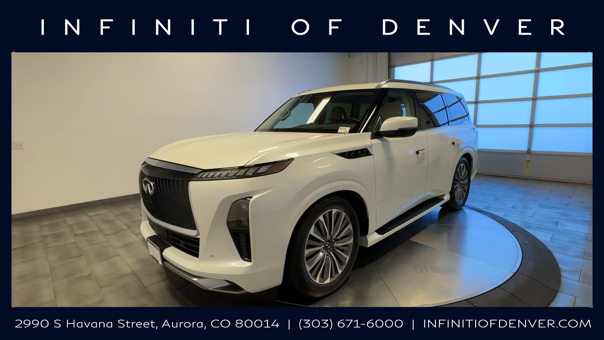 Certified 2025 INFINITI QX80 Sensory