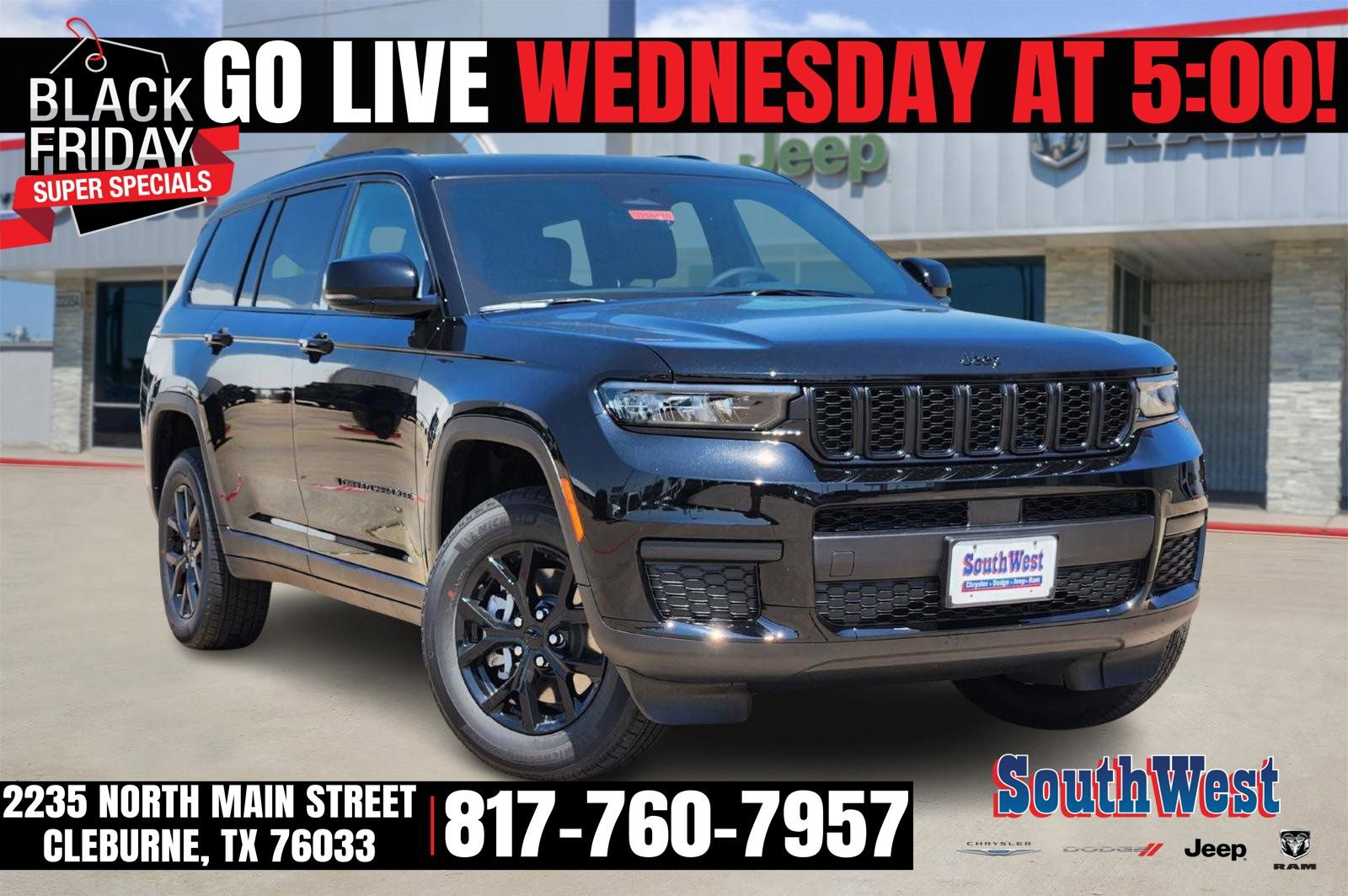 New 2025 Jeep Grand Cherokee L Altitude