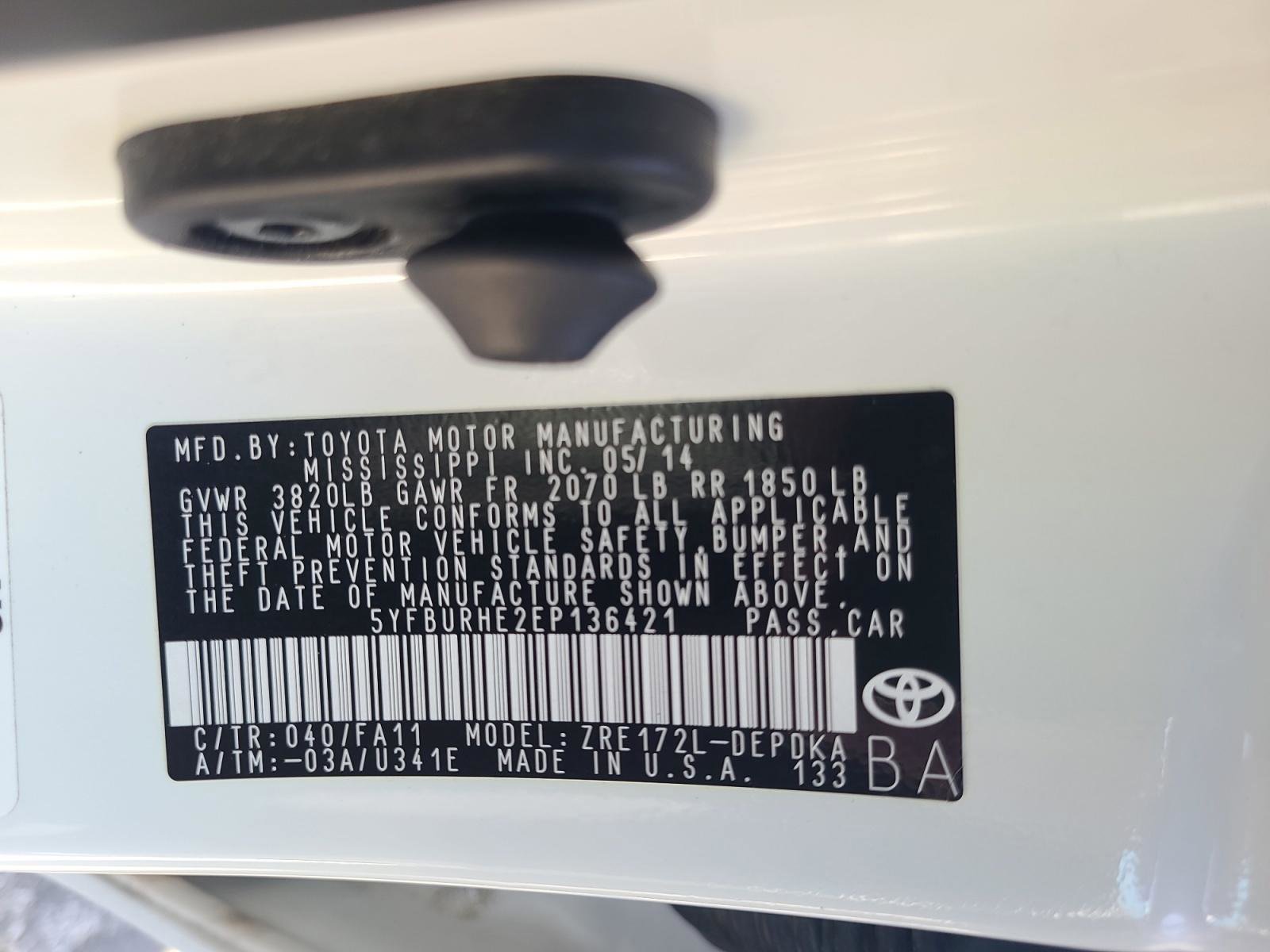 Used 2014 Toyota Corolla L image 24