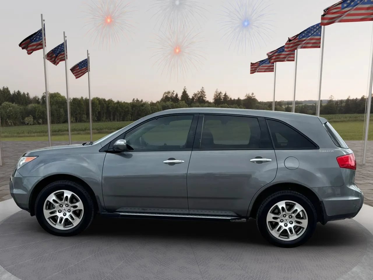 Used 2008 Acura MDX w/ Technology & Entertainment AWD/4WD image 9
