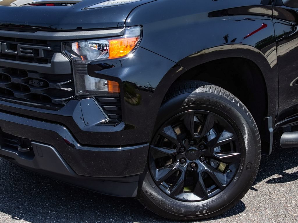 Used 2023 Chevrolet Silverado 1500 Custom w/ LPO, Dark Essentials Package AWD/4WD image 42