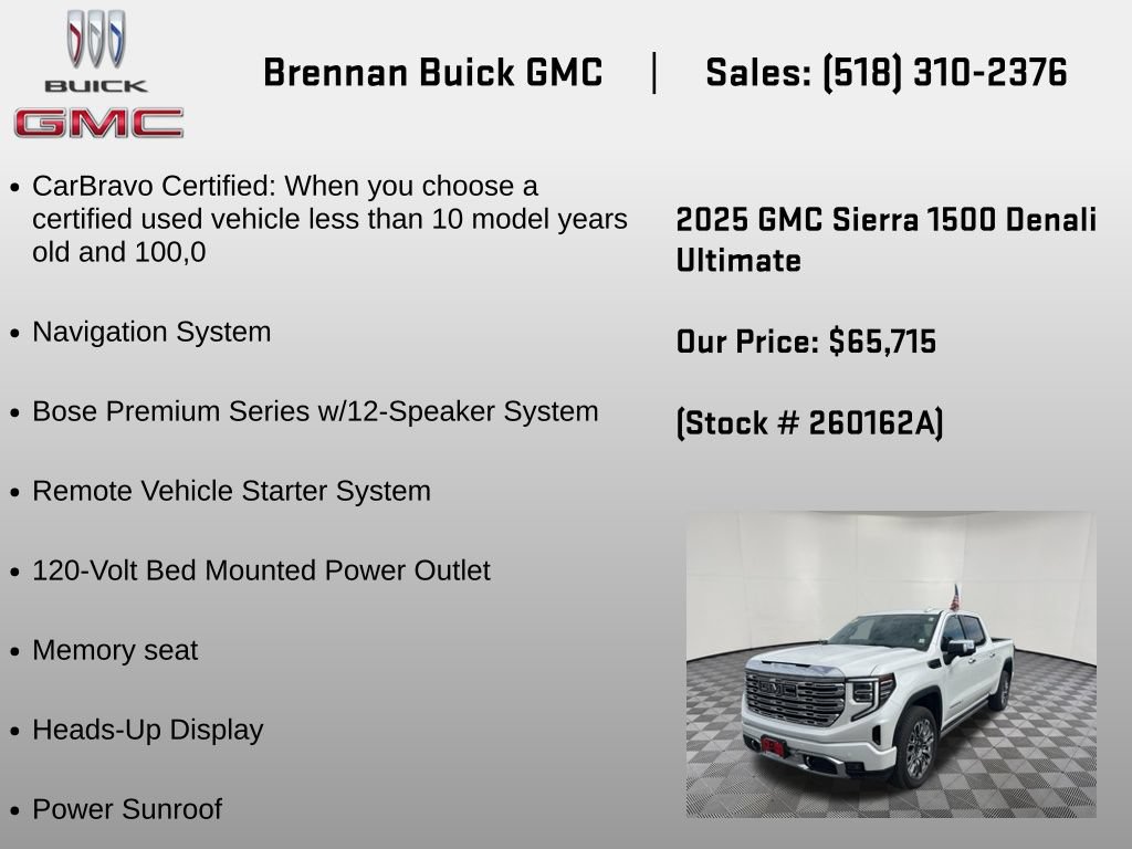 Certified 2025 GMC Sierra 1500 Denali Ultimate AWD/4WD image 6