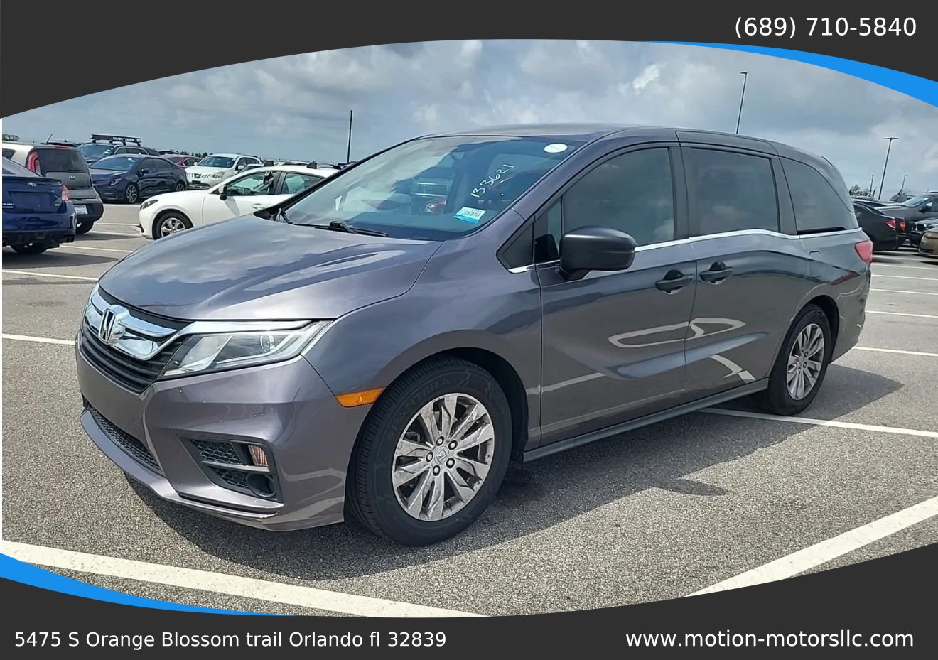 Used 2019 Honda Odyssey LX