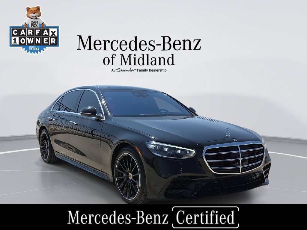 Certified 2022 Mercedes-Benz S 580 4MATIC Sedan w/ AMG Line Package