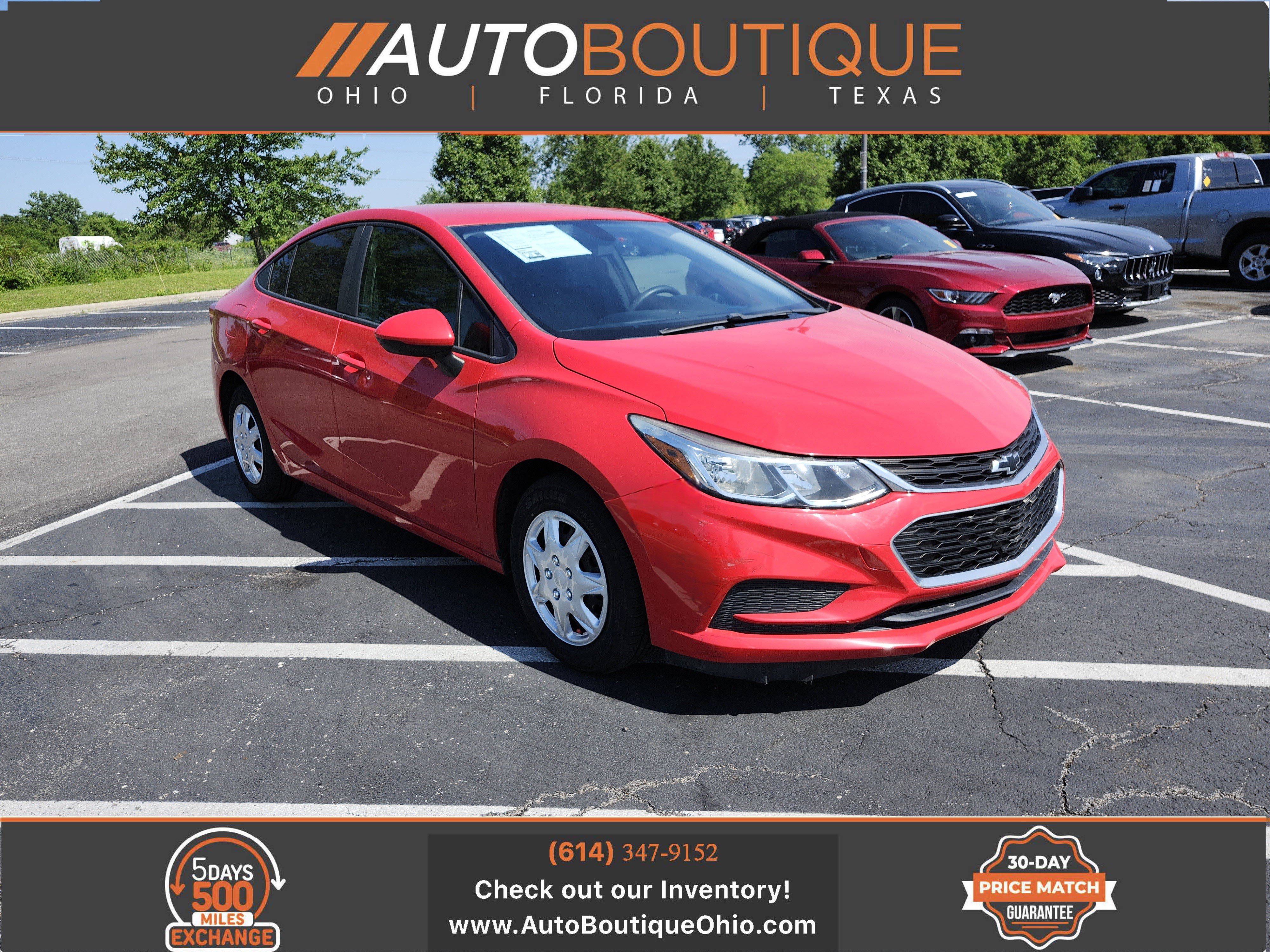 Used 2018 Chevrolet Cruze LS