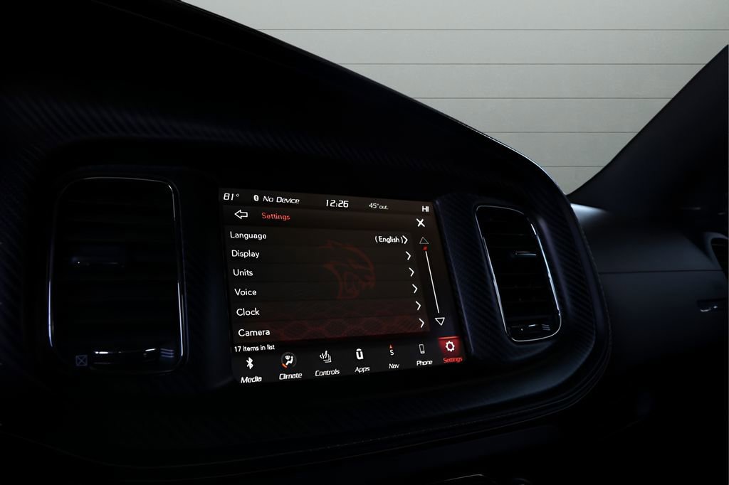 Used 2022 Dodge Charger SRT Hellcat w/ Carbon/Suede Interior Package image 27