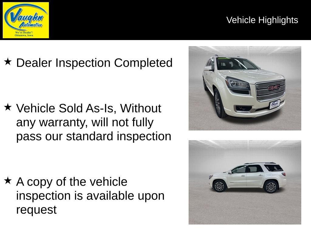 Used 2014 GMC Acadia Denali image 2