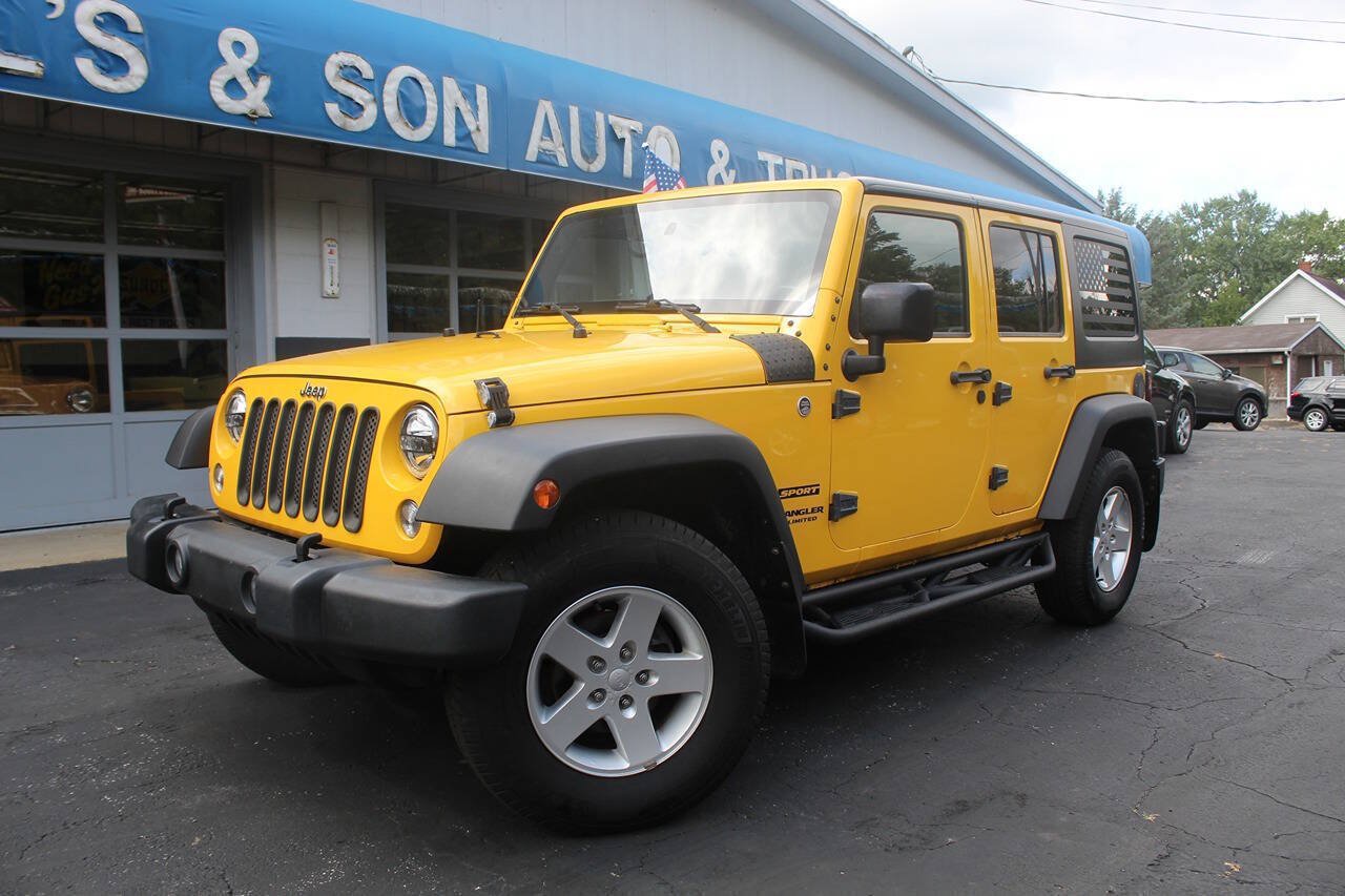 Used 2015 Jeep Wrangler Unlimited Sport w/ Quick Order Package 24S AWD/4WD image 2