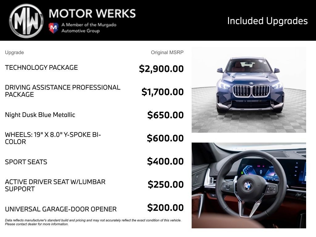 New 2026 BMW X1 xDrive28i w/ Technology Package AWD/4WD image 4