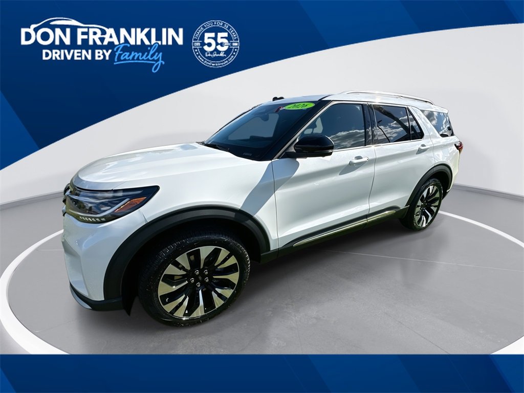 New 2026 Ford Explorer Platinum w/ LUX Leather Package image 1