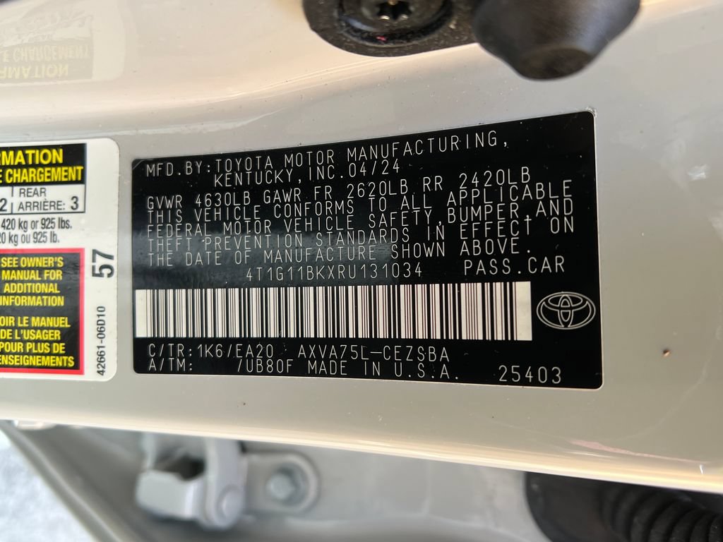Certified 2024 Toyota Camry SE w/ Cold Weather Package AWD/4WD image 27