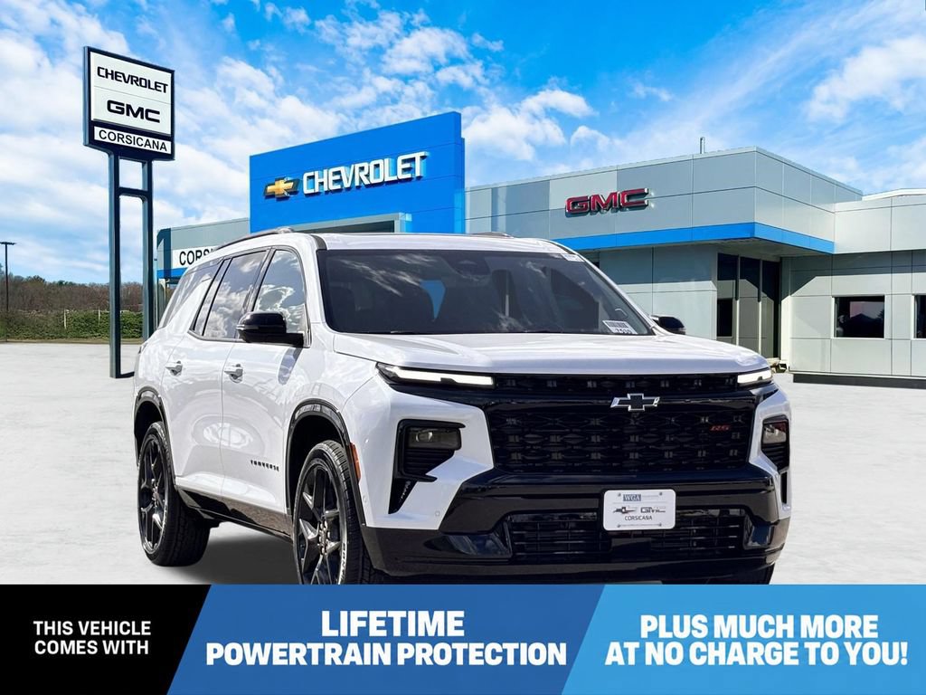 New 2026 Chevrolet Traverse RS w/ LPO, Floor Liner Package FWD image 1