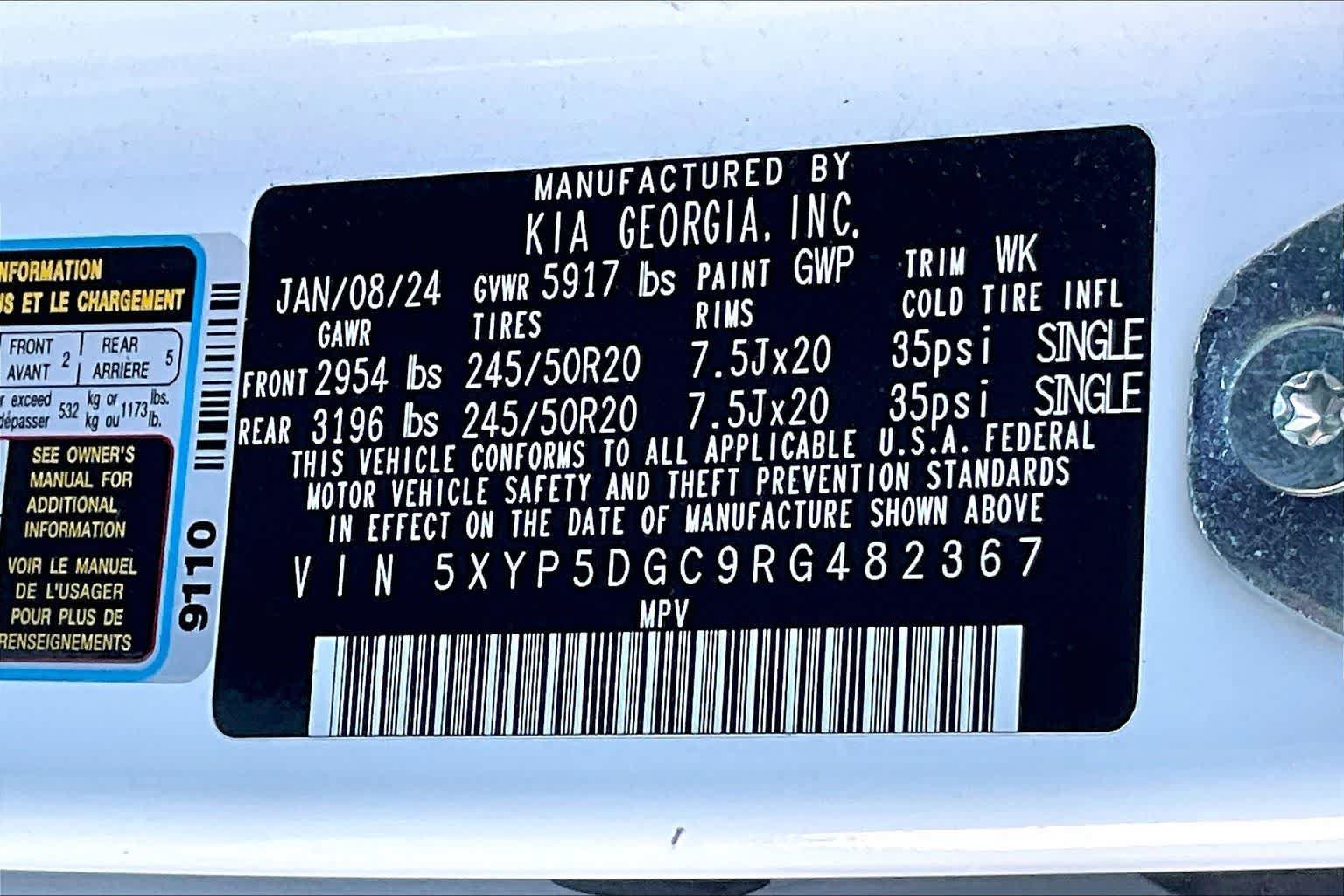 Certified 2024 Kia Telluride SX X-Line AWD/4WD image 19