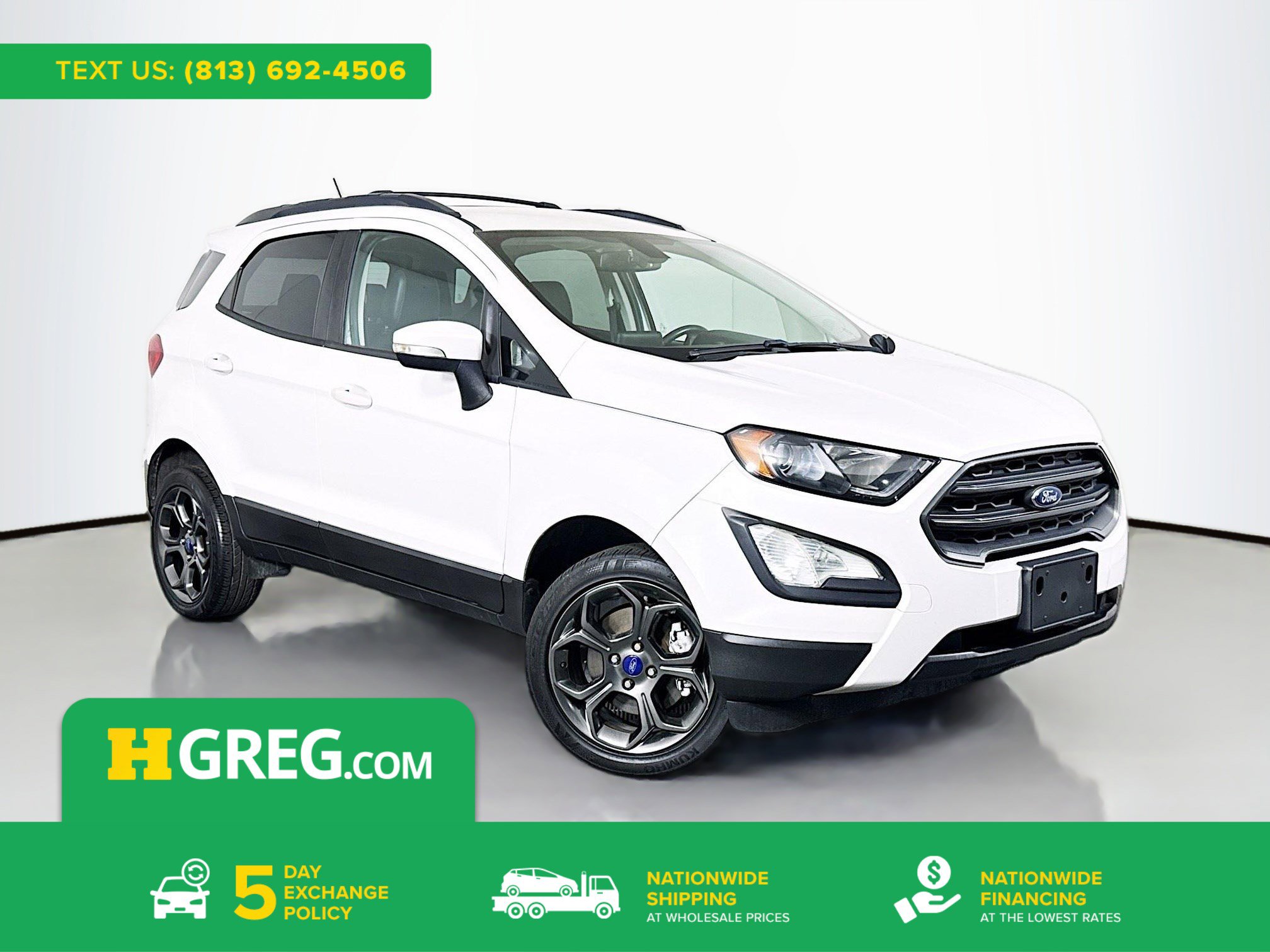 Used 2018 Ford EcoSport SES