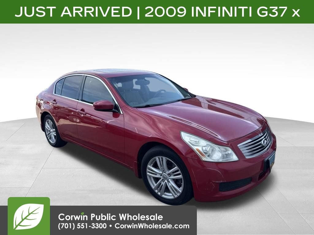Used 2009 INFINITI G37 x Sedan w/ Premium Pkg AWD/4WD image 1