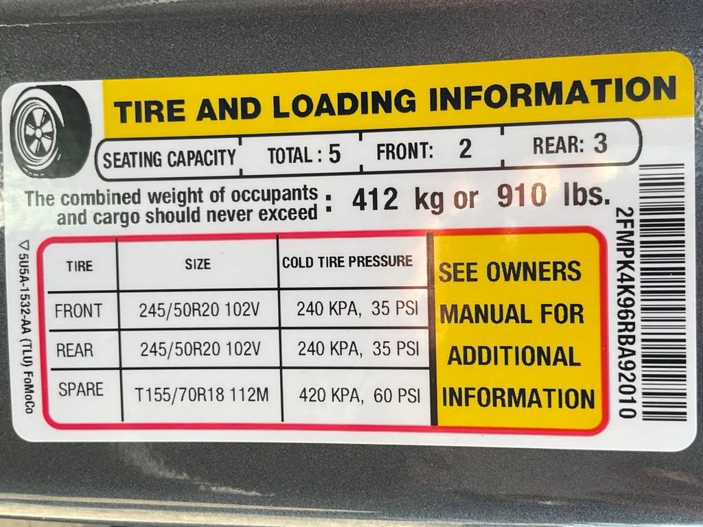 Used 2024 Ford Edge Titanium w/ Equipment Group 301A AWD/4WD image 53