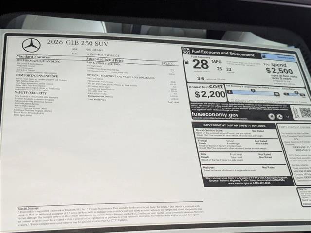 New 2026 Mercedes-Benz GLB 250 image 18