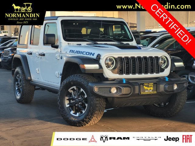 Certified 2024 Jeep Wrangler Unlimited Rubicon 4xe