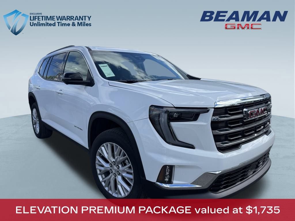 New 2026 GMC Acadia Elevation w/ Elevation Premium Package
