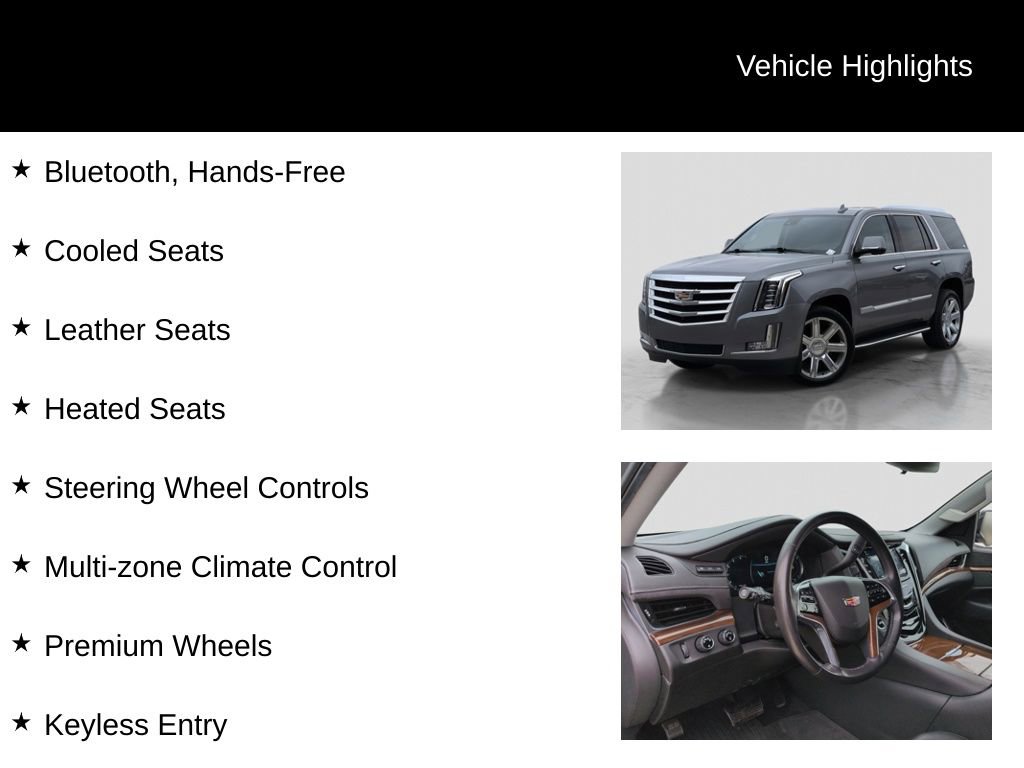 Used 2020 Cadillac Escalade Luxury AWD/4WD image 16