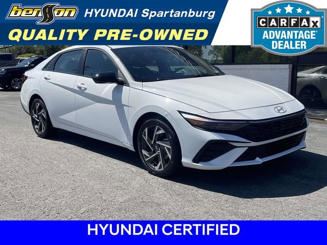 Certified 2025 Hyundai Elantra Sport