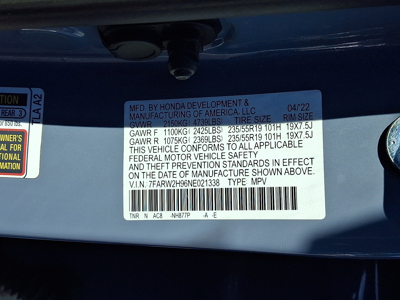 Used 2022 Honda CR-V Touring image 29