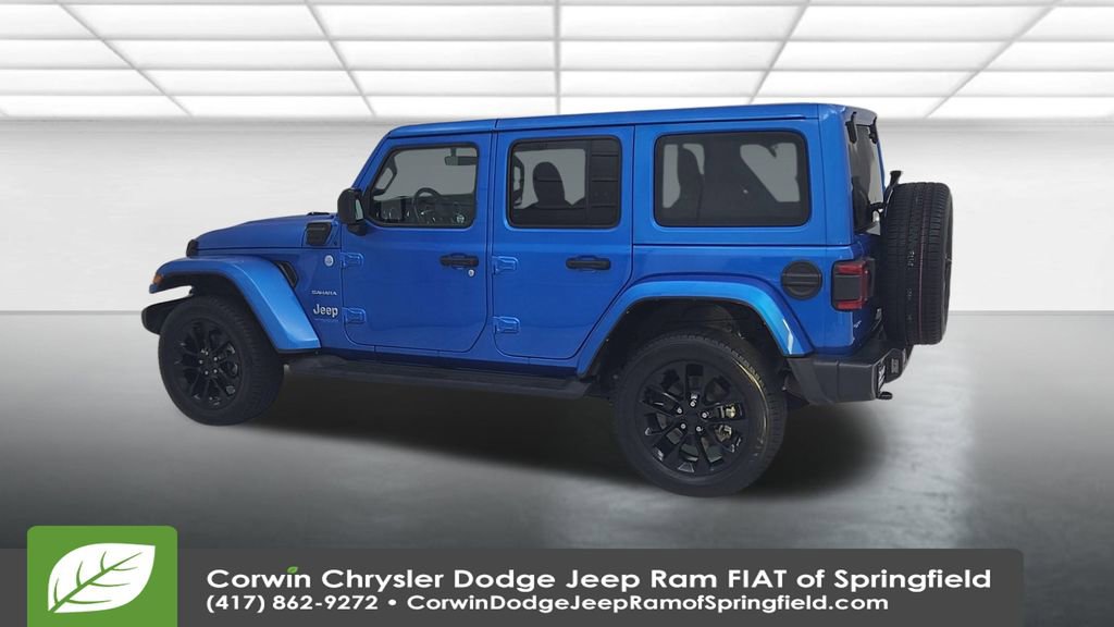 Certified 2021 Jeep Wrangler Unlimited Sahara 4xe w/ Cold Weather Group image 8