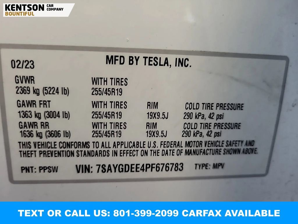 Used 2023 Tesla Model Y Long Range AWD/4WD image 10