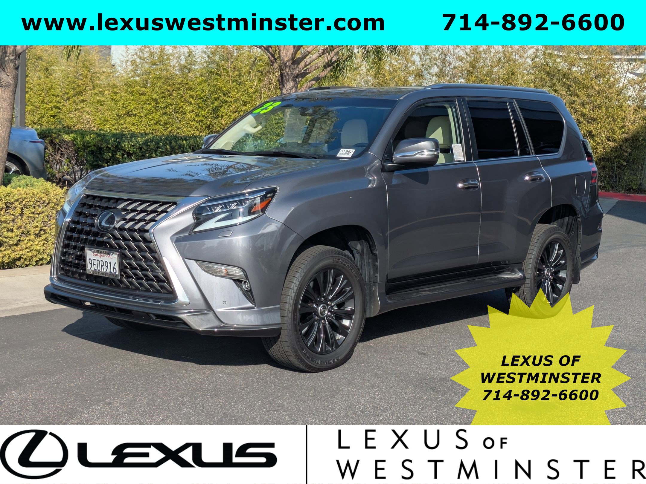 Certified 2023 Lexus GX 460 Premium