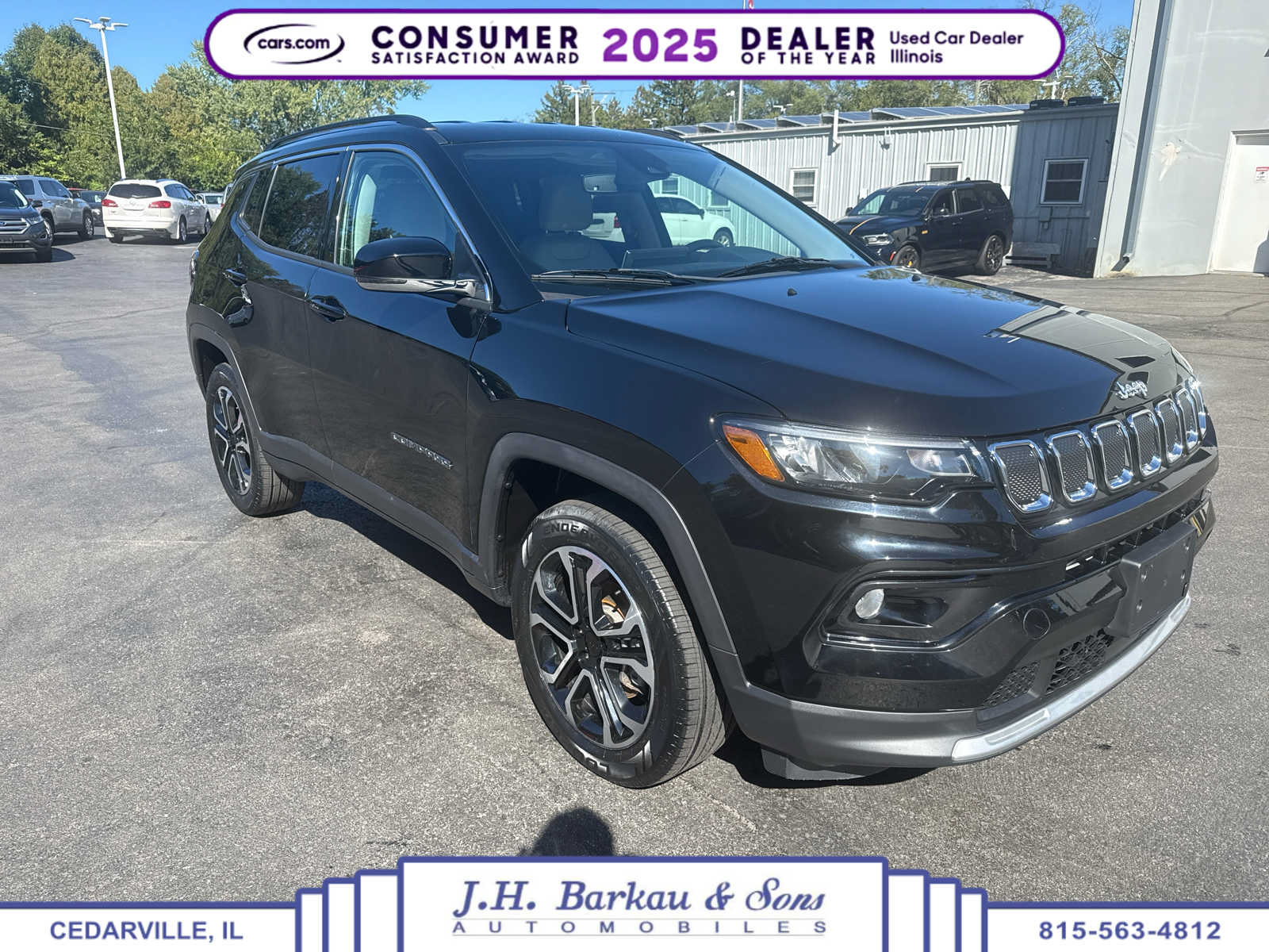 Used 2022 Jeep Compass Limited AWD/4WD image 1