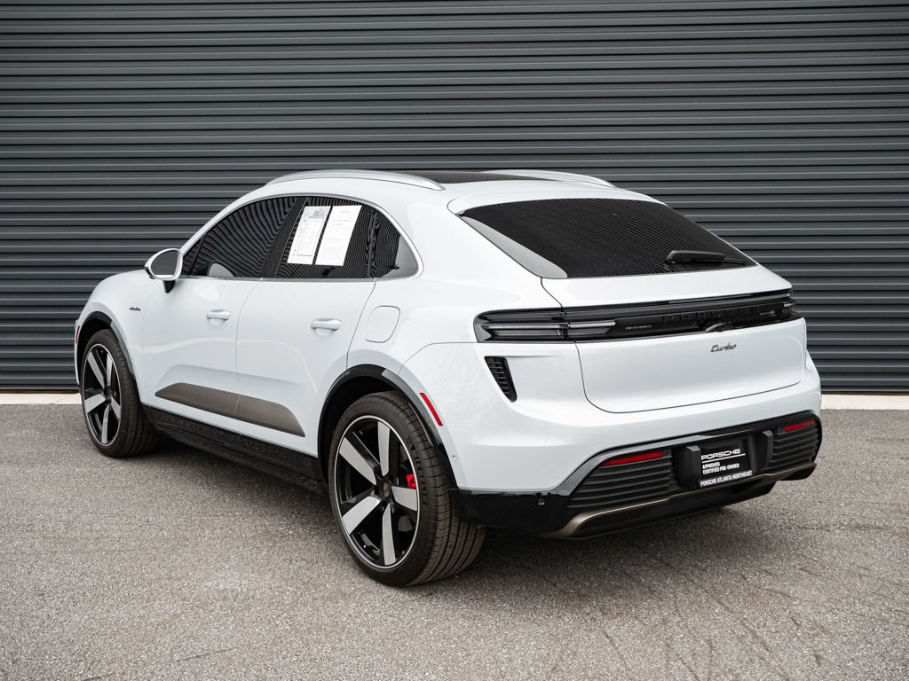 Certified 2025 Porsche Macan Turbo Electric w/ Premium Package AWD/4WD image 3