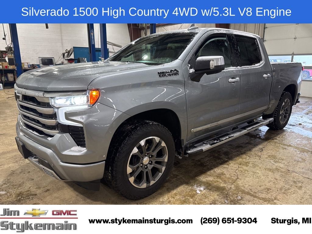 Used 2023 Chevrolet Silverado 1500 High Country w/ LPO, Dark Essentials Package