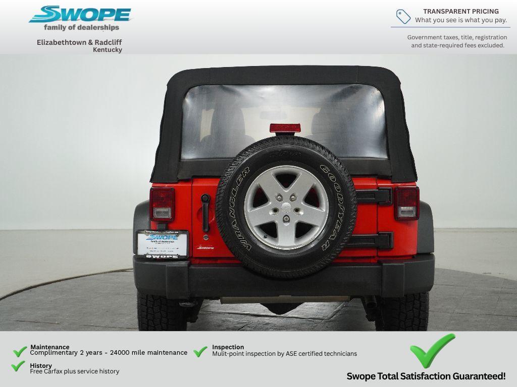 Certified 2017 Jeep Wrangler Unlimited Sport w/ Quick Order Package 24S AWD/4WD image 4