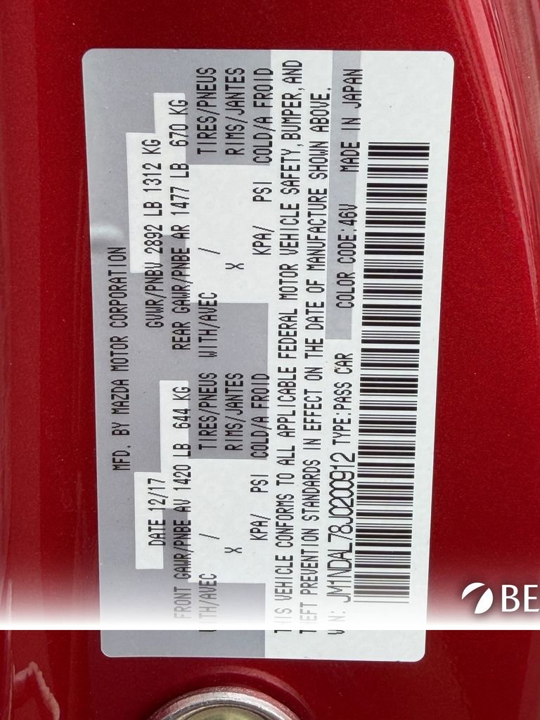 Used 2018 MAZDA MX-5 Miata RF Club image 28