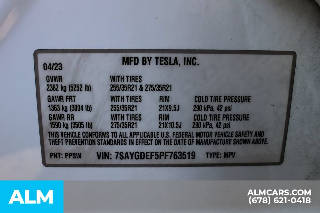 Used 2023 Tesla Model Y Performance AWD/4WD image 36