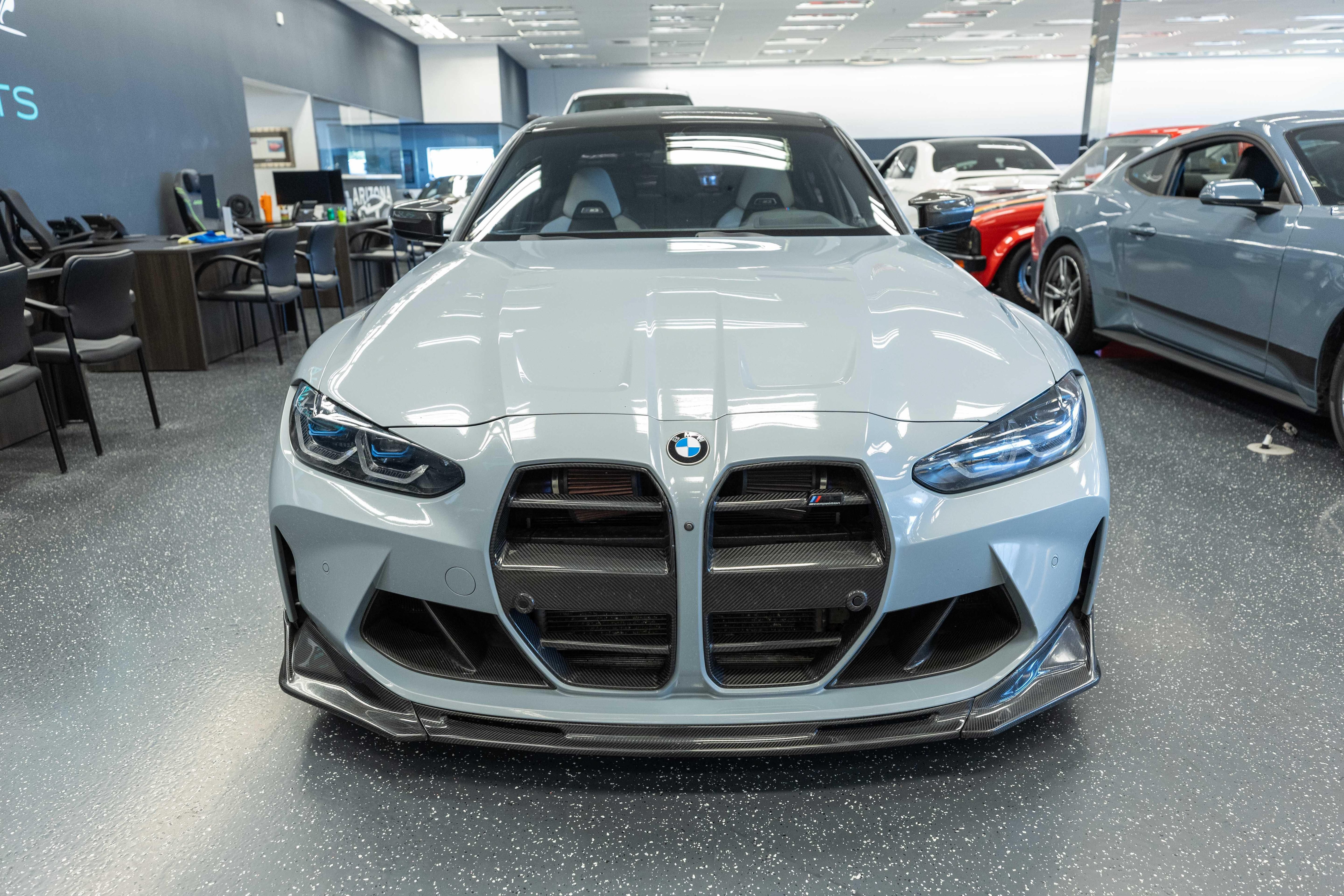 Used 2021 BMW M3 Competition w/ M Carbon Exterior Package RWD image 2