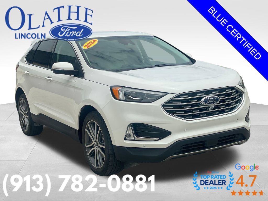 Certified 2024 Ford Edge Titanium w/ Equipment Group 301A AWD/4WD image 8