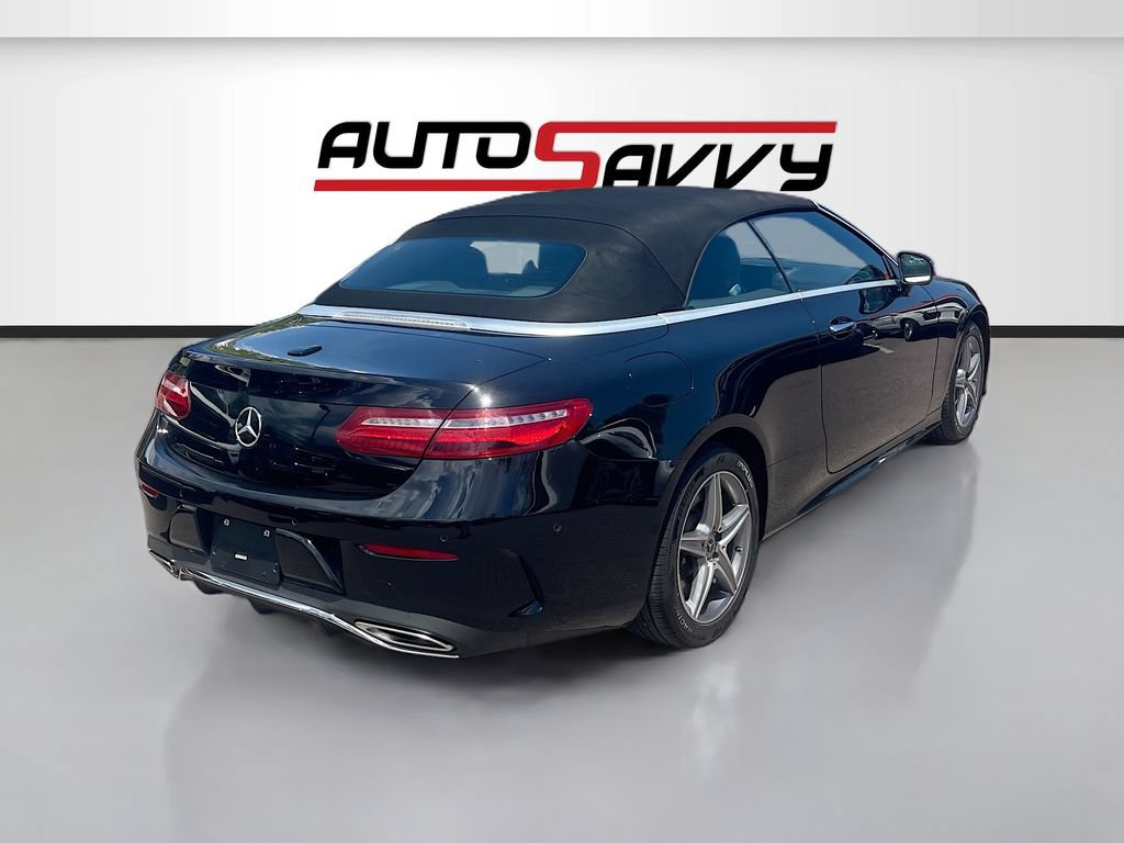 Used 2018 Mercedes-Benz E 400 4MATIC Cabriolet w/ Premium 2 Package (Q02) image 7