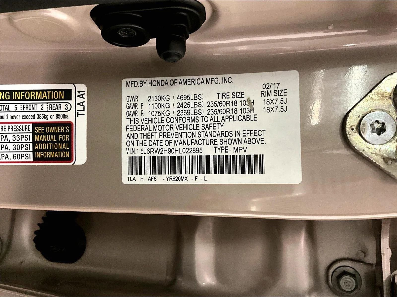 Used 2017 Honda CR-V Touring image 33